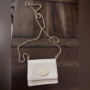 Moncrief Chic Cream Baby Bag with Gold Chain